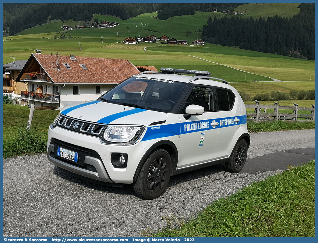 Polizia Locale YA559AS
Polizia Municipale
Comune di Braies
Suzuki Ignis II serie
Allestitore Bertazzoni S.r.l.
Parole chiave: PL;PM;P.L.;P.M.;Polizia;Locale;Municipale;Braies;Prags;Suzuki;Ignis;Bertazzoni