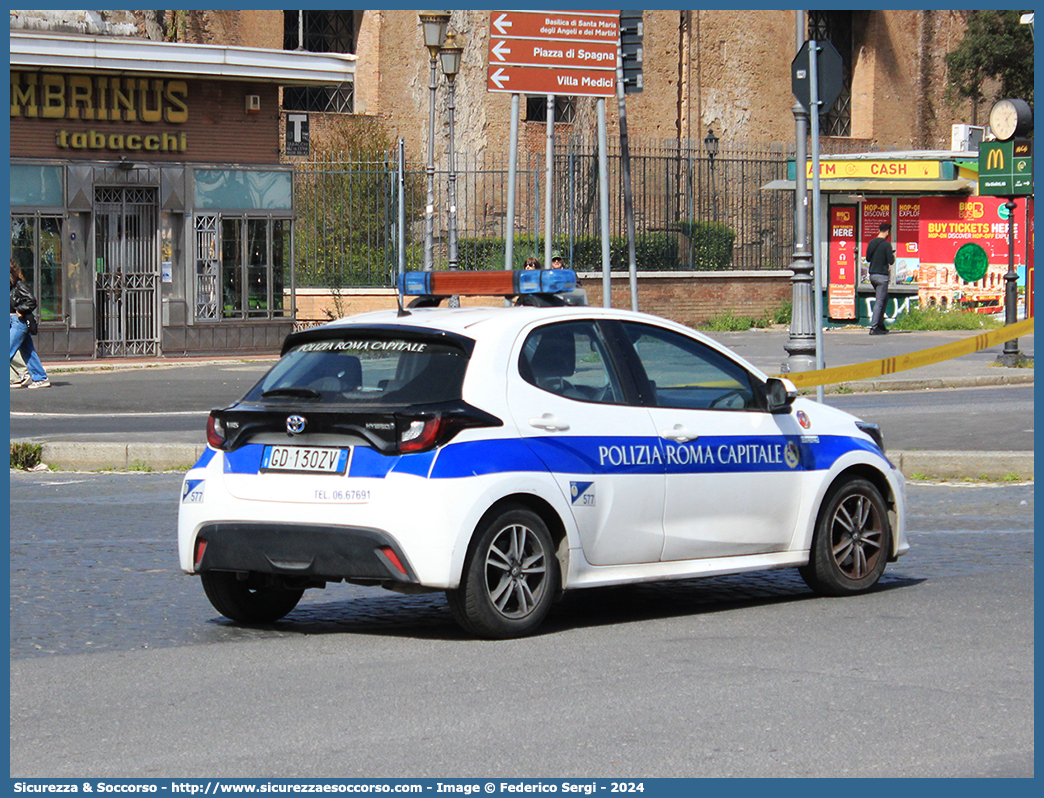 -
Polizia di Roma Capitale
Toyota Yaris Hybrid V serie
Allestitore Elevox S.r.l.
Parole chiave: PL;P.L.;PM;P.M.;Polizia;Locale;Municipale;Roma;Capitale;Toyota;Yaris;Hybrid;Elevox