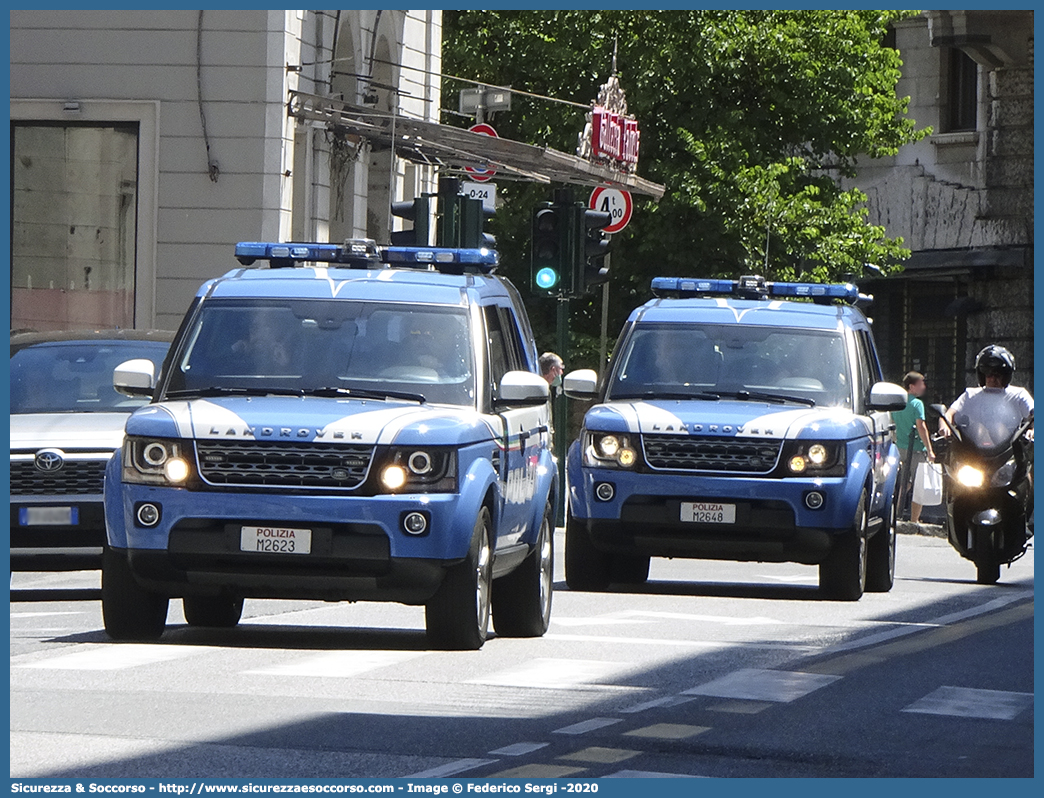 Polizia M2623
Polizia di Stato
Reparto Prevenzione Crimine
Unità Operative di Primo Intervento
Land Rover Discovery 4
Parole chiave: PS;P.S.;Polizia;di;Stato;Prevenzione;Crimine;Land Rover;Discovery;Unità;Operative;Primo;Intervento;UOPI;U.O.P.I.