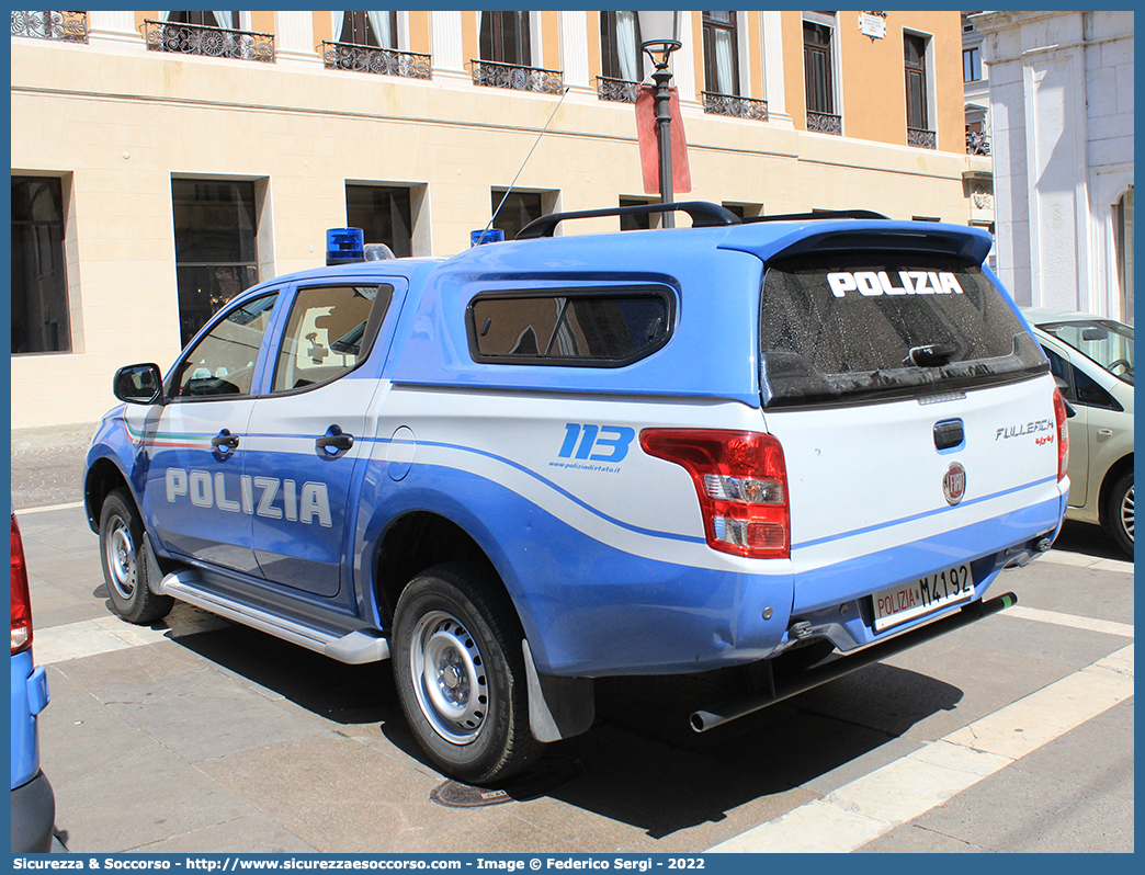 Polizia M4192
Polizia di Stato
Artificieri Antisabotaggio
Fiat Fullback
Allestitore Nuova Carrozzeria Torinese S.r.l.
Parole chiave: PS;P.S.;Polizia;di;Stato;Artificieri;Antisabotaggio;Fiat;Fullback;Nct;Nuova;Carrozzeria;Torinese