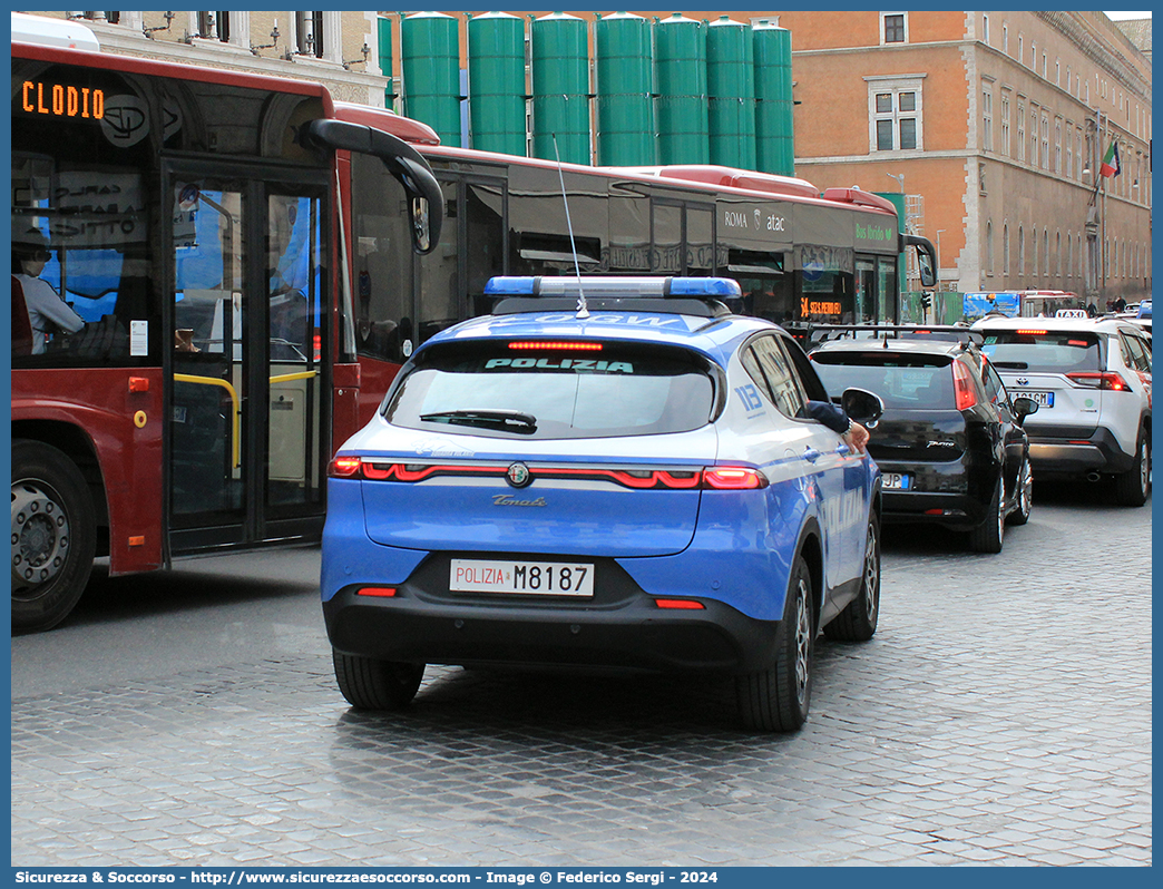 Polizia M8187
Polizia di Stato
Squadra Volante
Alfa Romeo Tonale
Parole chiave: PS;P.S.;Polizia;di;Stato;Squadra;Volante;Alfa;Romeo;Tonale