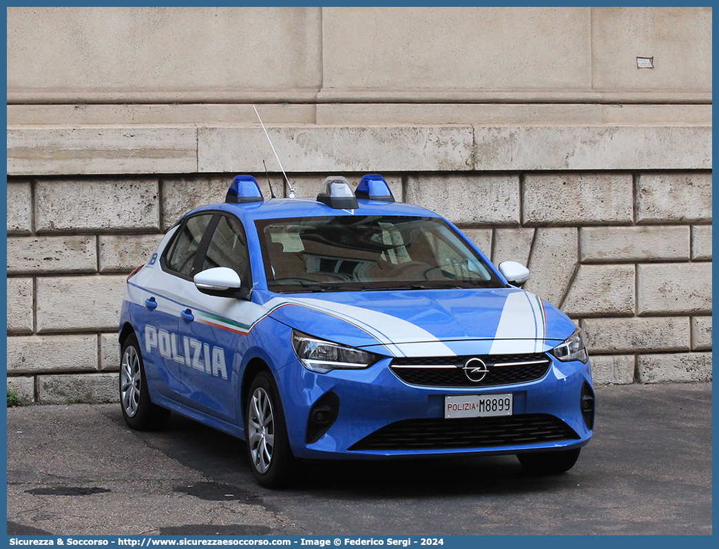 Polizia M8899
Polizia di Stato
Opel Corsa VI serie
Parole chiave: PS;P.S.;Polizia;di;Stato;Opel;Corsa