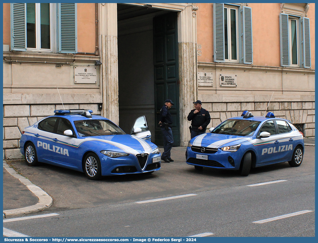 Polizia M8900
Polizia di Stato
Opel Corsa VI serie
Parole chiave: PS;P.S.;Polizia;di;Stato;Opel;Corsa