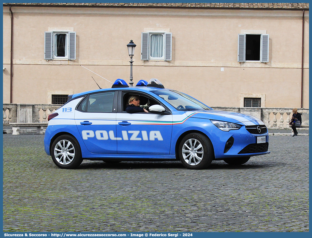 Polizia M8900
Polizia di Stato
Opel Corsa VI serie
Parole chiave: PS;P.S.;Polizia;di;Stato;Opel;Corsa