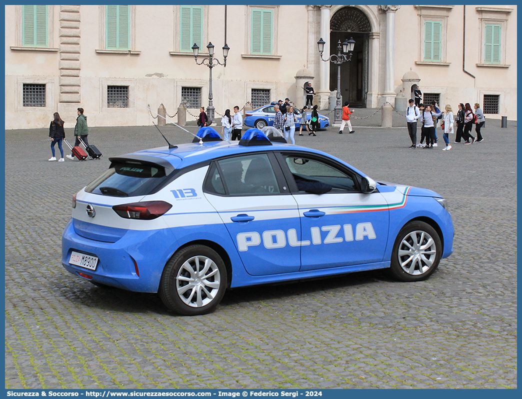 Polizia M8900
Polizia di Stato
Opel Corsa VI serie
Parole chiave: PS;P.S.;Polizia;di;Stato;Opel;Corsa