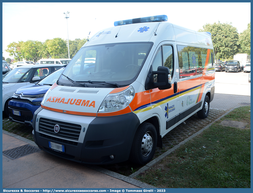 -
Renazzo Soccorso ODV
Fiat Ducato III serie
Parole chiave: Renazzo;Soccorso;Ambulanza;Autoambulanza;Fiat;Ducato;X250