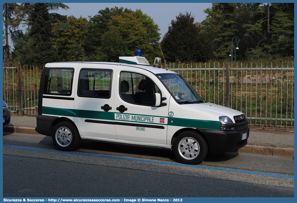 -
Polizia Municipale
Comune di Bruino
Fiat Doblò I serie
Parole chiave: PL;P.L.;PM;P.M.;Polizia;Locale;Municipale;Bruino;Fiat;Doblò