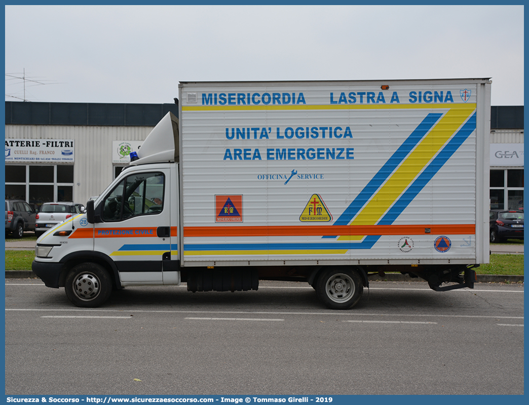 28
Misericordia di Lastra a Signa
Iveco Daily 35C15 III serie restyling
Parole chiave: Misericordia;Misericordie;Lastra a Signa;Iveco;Daily;35C15