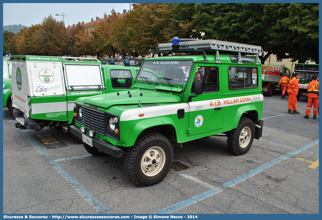 -
Corpo Volontari Antincendi Boschivi
Villar Dora (TO)
Land Rover Defender 90
Parole chiave: Corpo;Volontari;Antincendi;Boschivi;AIB;A.I.B.;Piemonte;Land Rover;Defender;90;Villar Dora