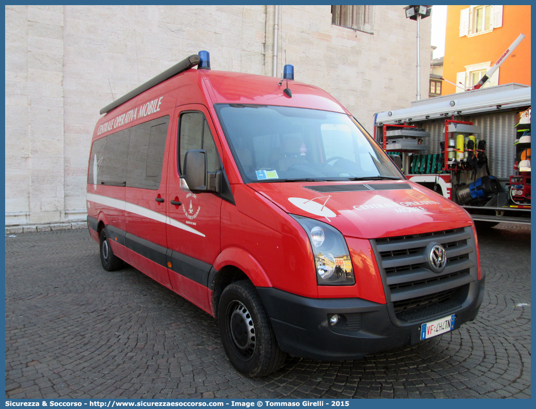 VF 4H4 TN
Unione Distrettuale di Trento
Volkswagen Crafter I serie
Parole chiave: VF;V.F.;Corpo;Vigili;del;Fuoco;Unione;Corpi;Trento;Volkswagen;Crafter