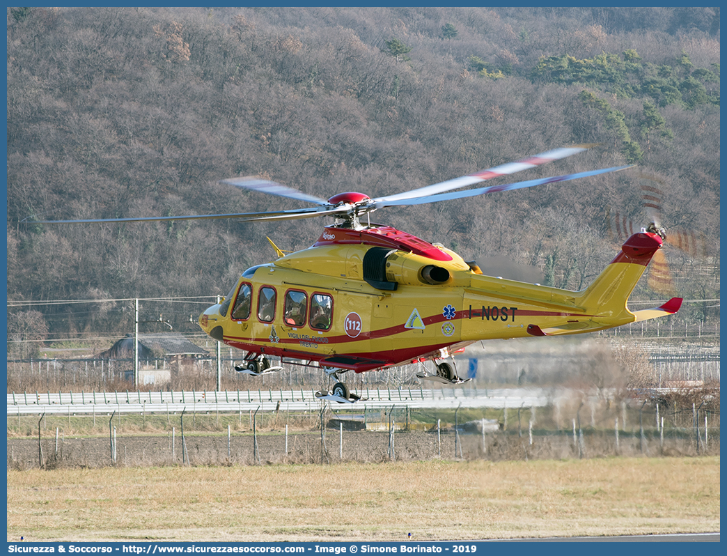 I-NOST
Corpo Permanente dei Vigili del Fuoco Trento
Nucleo Elicotteri
AgustaWestland AW139
Parole chiave: VF;V.F.;Vigili del Fuoco;Vigili;Fuoco;Corpo;Permanente;Trento;Nucleo;Elicotteri;Agusta;Westland;AW139