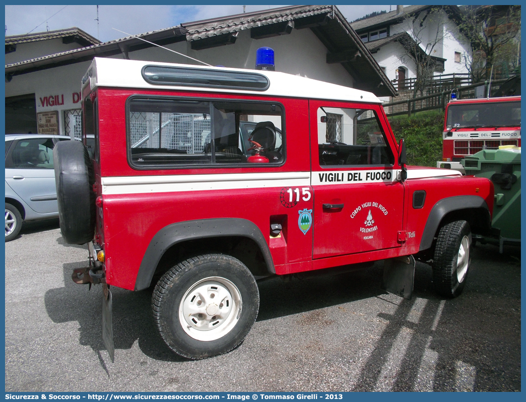 VF K71TN
Corpo Vigili del Fuoco Volontari Folgaria
Land Rover Defender 90
Parole chiave: VFV;V.F.V.;Corpo;Vigili;del;Fuoco;Volontari;Folgaria;Land Rover;Defender;90