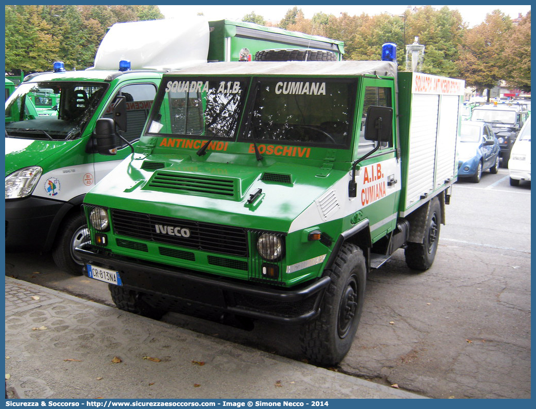 -
Corpo Volontari Antincendi Boschivi
Cumiana (TO)
Iveco VM90
Parole chiave: Corpo;Volontari;Antincendi;Boschivi;AIB;A.I.B.;Piemonte;Iveco;VM90;Cumiana