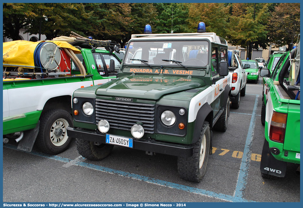 -
Corpo Volontari Antincendi Boschivi
Vesime (AT)
Land Rover Defender 90
Parole chiave: Corpo;Volontari;Antincendi;Boschivi;AIB;A.I.B.;Piemonte;Land Rover;Defender;90;Vesime