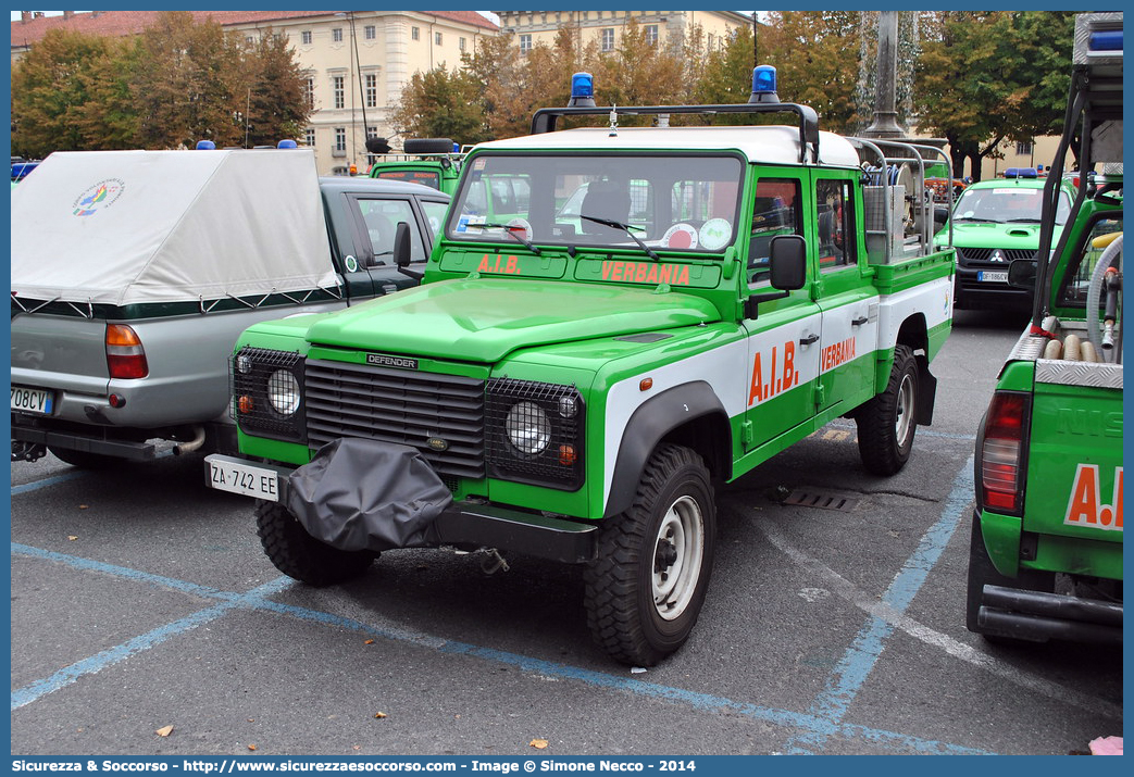 -
Corpo Volontari Antincendi Boschivi
Verbania (VB)
Land Rover Defender 110 Crew Cab
Parole chiave: Corpo;Volontari;Antincendi;Boschivi;AIB;A.I.B.;Piemonte;Land Rover;Defender;130;Verbania