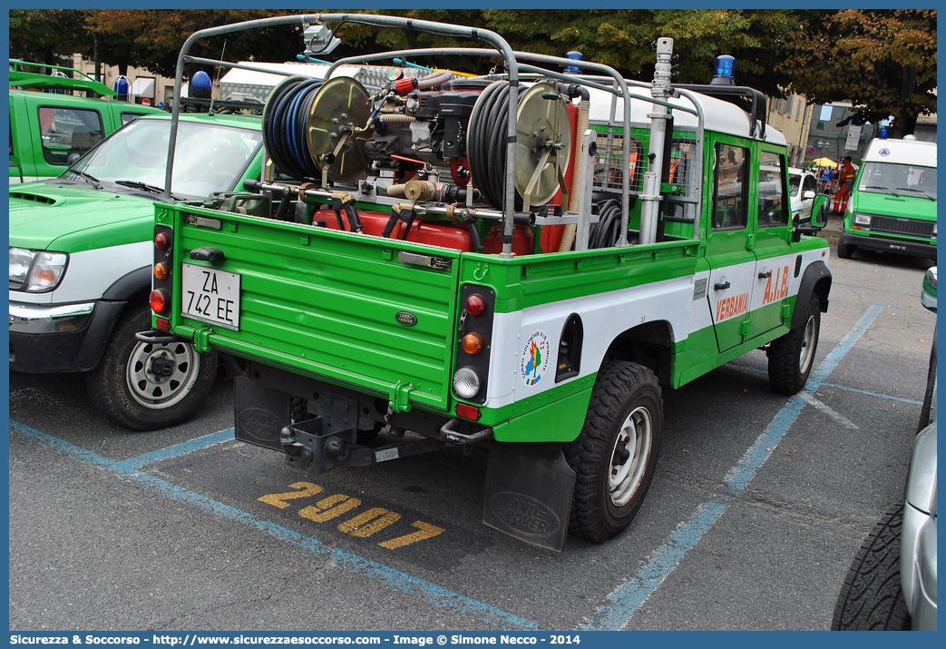 -
Corpo Volontari Antincendi Boschivi
Verbania (VB)
Land Rover Defender 130
Parole chiave: Corpo;Volontari;Antincendi;Boschivi;AIB;A.I.B.;Piemonte;Land Rover;Defender;130;Verbania