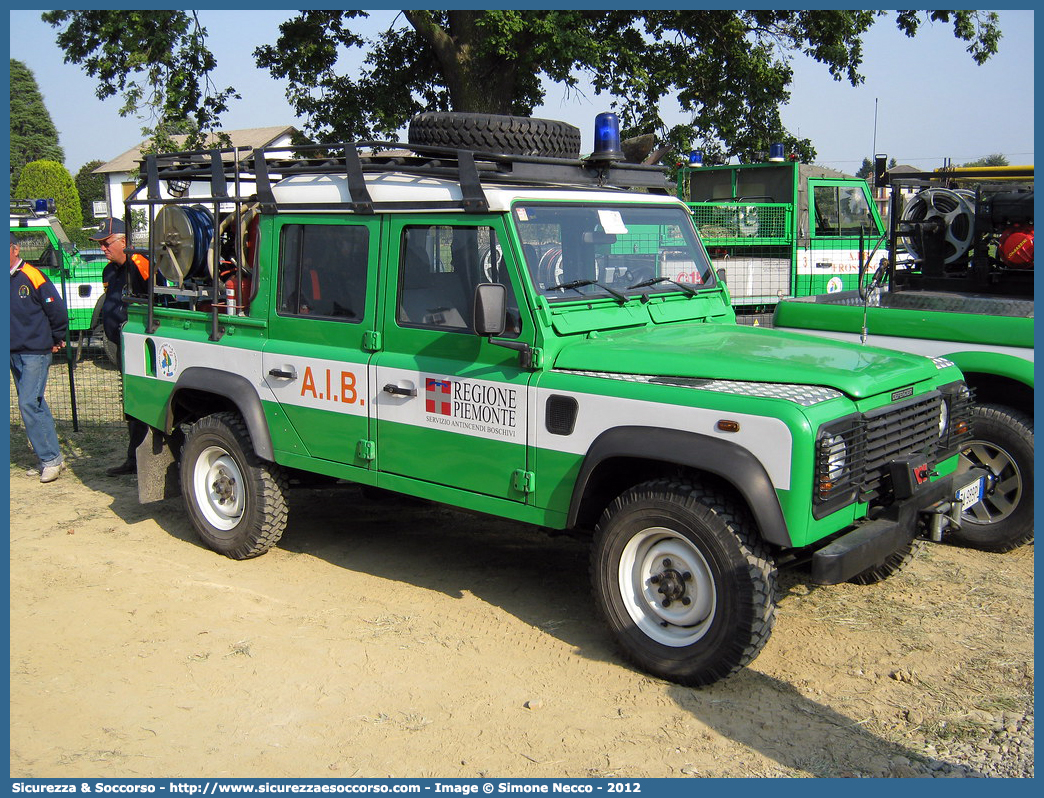 -
Corpo Volontari Antincendi Boschivi
Land Rover Defender 110 Crew Cab
Parole chiave: Corpo;Volontari;Antincendi;Boschivi;AIB;A.I.B.;Piemonte;Salussola;Land Rover;Defender;110;Crew Cab